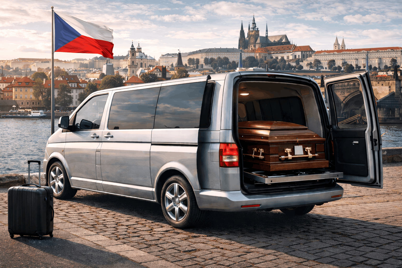 Transport zwłok z Czech